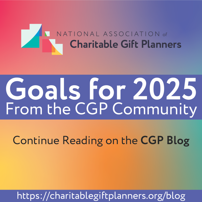 Goals for 2025 from the CGP Community