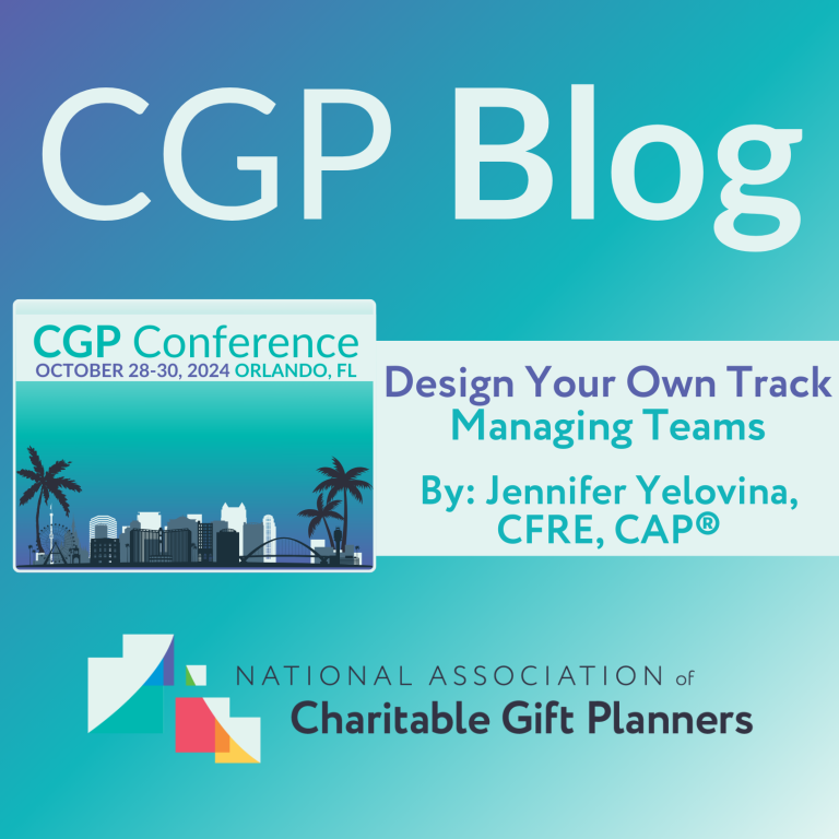CGP Conference | Design Your Own Track: Managing Teams